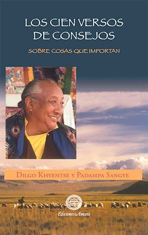 CONSEJOS EN CIEN VERSOS, de DILGO KHYENTSE - RINPOCHǸ - | portada del libro