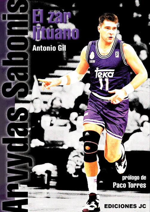 Arvydas Sabonis. El zar lituano, de Gil García, Antonio | portada del libro
