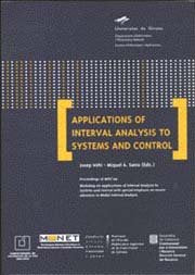 Applications of interval analysis to systems and control, de Varios autores | portada del libro