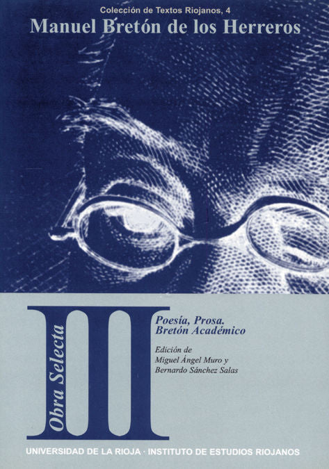 Obra Selecta III, de Bretón de los Herreros | portada del libro