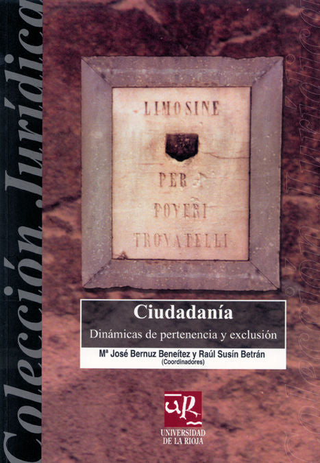 Ciudadanía, de Bernuz Beneítez | portada del libro