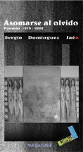 Asomarse al olvido, de Domínguez Jaén, Sergio | portada del libro