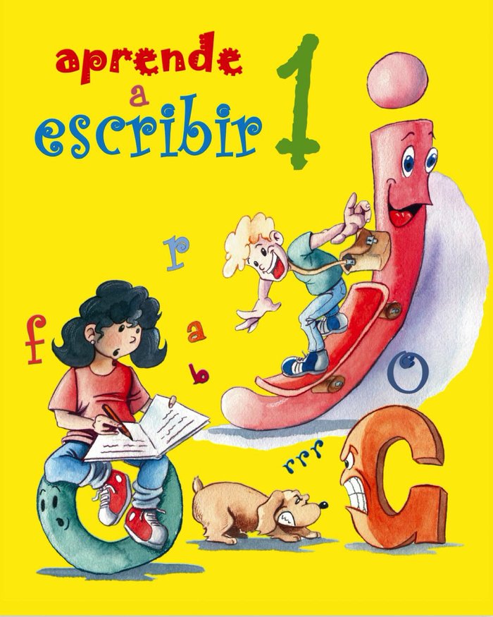 Aprende a Escribir 1, de Mestas | portada del libro