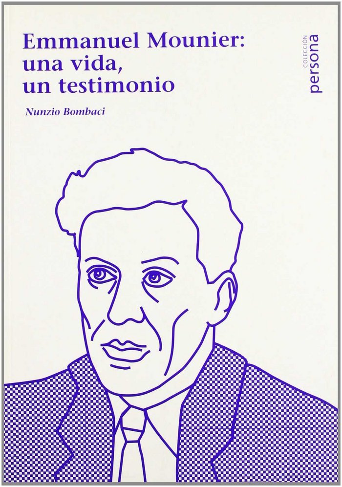 EMMANUEL MOUNIER, de BOMBACI | portada del libro