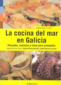 La cocina del mar en Galicia, de Gil | portada del libro
