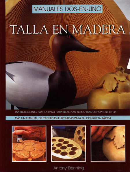 Talla en madera, de Denning | portada del libro
