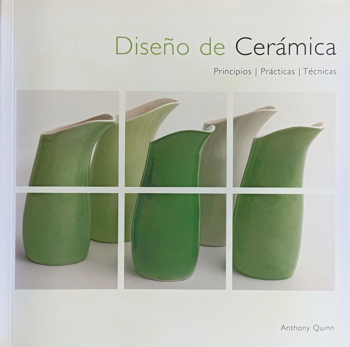 DISEÑO DE CERAMICA, de QUINN | portada del libro