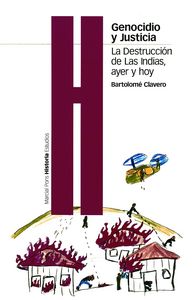 GENOCIDIO Y JUSTICIA, de Clavero Salvador | portada del libro