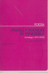 POETAS Y POETICAS DE VENEZUELA, de MARTA SOSA | portada del libro