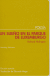 UN SUE・O EN EL PARQUE DE LUXEMBURGO, de ALDINGTON | portada del libro