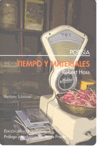 TIEMPO Y MATERIALES, de HASS | portada del libro