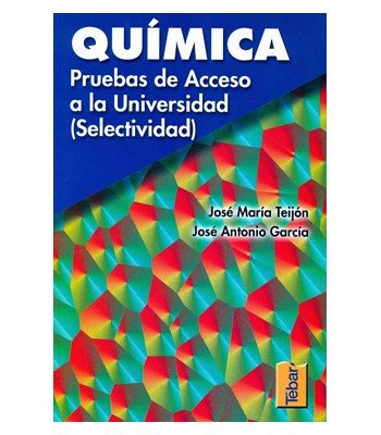 Química: pruebas de acceso a la universidad, de García, José Antonio | portada del libro
