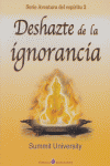 DESHAZTE DE LA IGNORANCIA | portada del libro