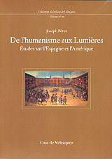 De l'humanisme aux Lumières, de Pérez | portada del libro