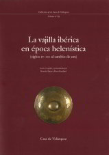 La vajilla ibérica en época helenística (siglos IV-III al cambio de era), de Varios autores | portada del libro