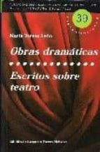 OBRAS DRAMATICAS Y ESCRITOS SOBRE TEATRO, de María Teresa León | portada del libro