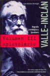Epistolario de Valle-Inclán, de JUAN ANTONIO HORMIGON | portada del libro