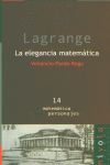 LAGRANGE. La elegancia matemática, de Pardo Rego | portada del libro
