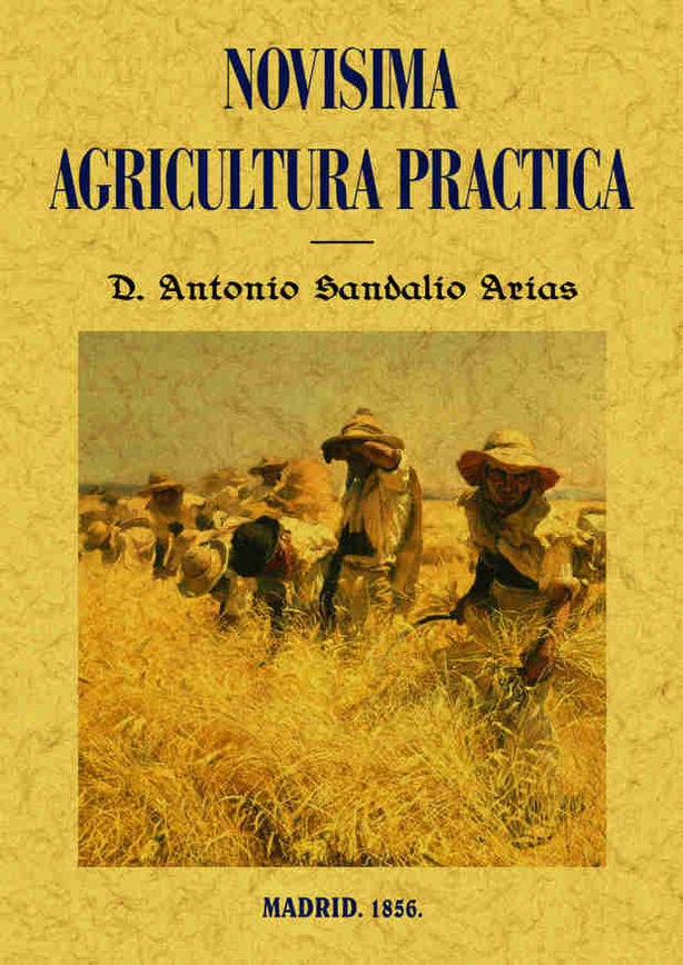 Novísima agricultura práctica, de Sandalio Arias, Antonio | portada del libro