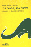 Por favor, sea breve, de Obligado | portada del libro