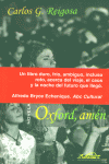 Oxford, amén, de González Reigosa, Carlos | portada del libro