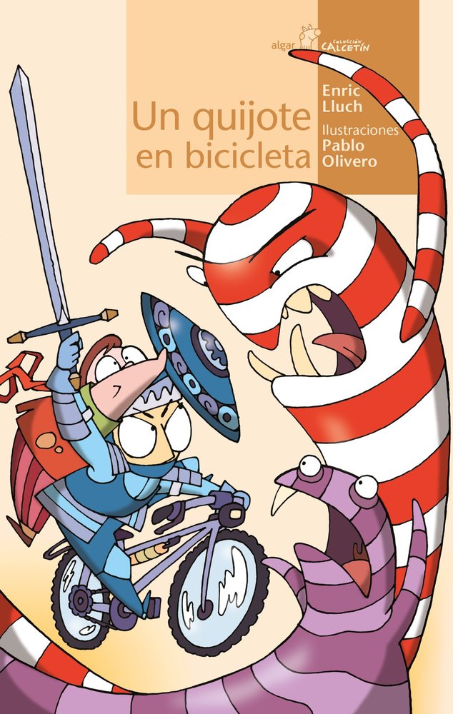 UN QUIJOTE EN BICICLETA, de Lluch Girbés | portada del libro