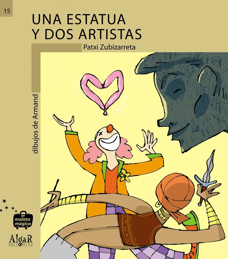 Una estatua y dos artistas, de Zubizarreta Dorronsoro, Patxi | portada del libro