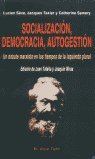 Socialización, democracia, autogestión, de Sève, Lucien | portada del libro