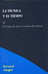 LA TÉCNICA Y EL TIEMPO III. EL TIEMPO DEL CINE Y LA CUESTIÓN DEL MALESTAR, de Stiegler | portada del libro