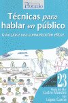 TECNICAS PARA HABLAR EN PUBLICO, de CASTRO MAESTRE | portada del libro