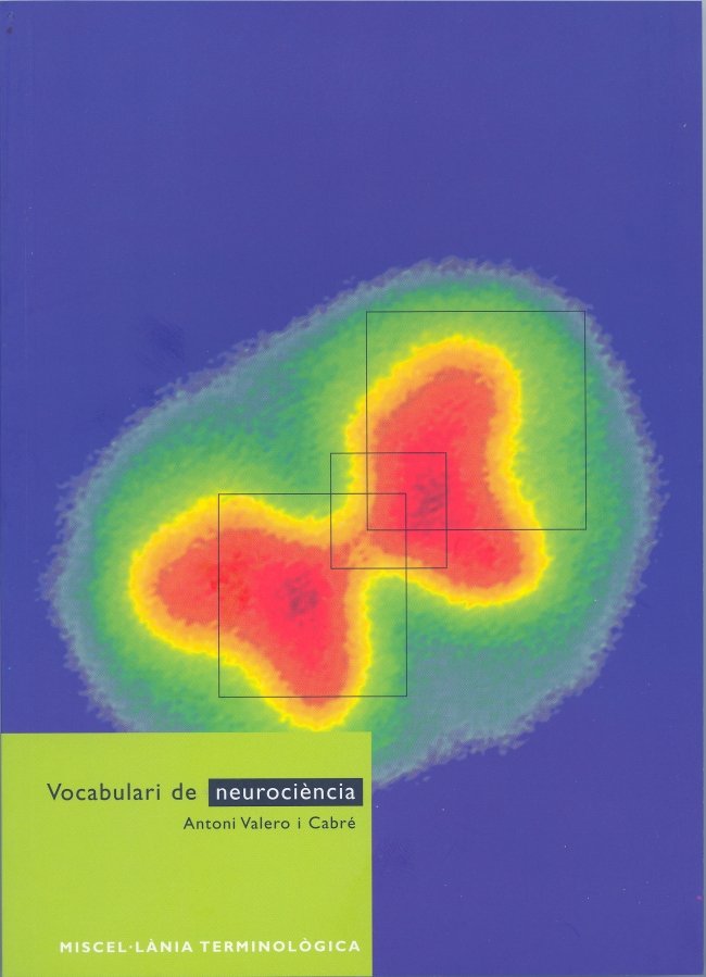 Vocabulari de neurociència, de Valero i Cabré | portada del libro