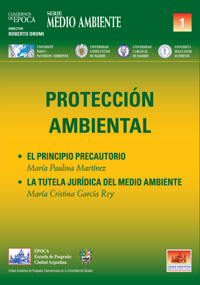 Protección Ambiental, de Martinez | portada del libro