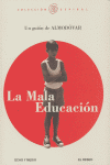 MALA EDUCACION, de ALMODOVAR | portada del libro