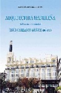 Arquitectura madrileña, de ROCHA ARANDA | portada del libro