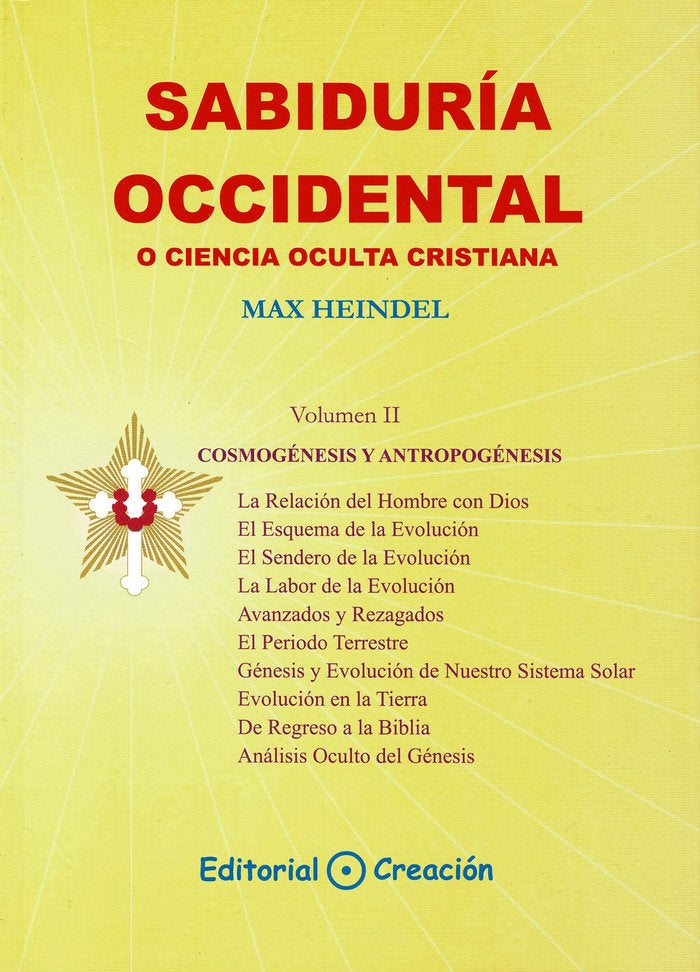 Sabiduría Occidental Volumen II, de Heindel, Max | portada del libro