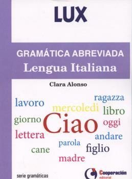 Gramática Abreviada de la Lengua Italiana, de Alonso Simón | portada del libro