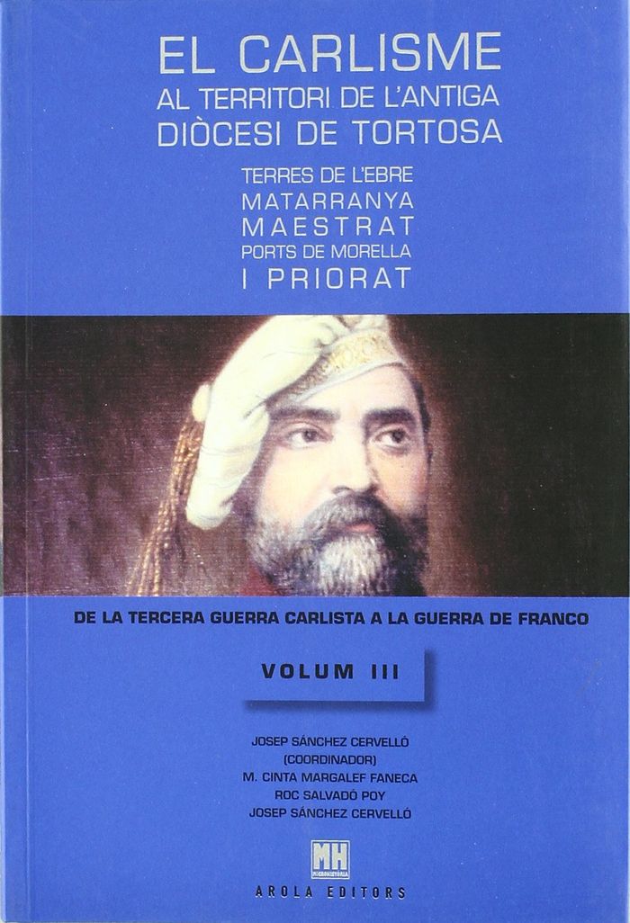 El carlisme al territori de l?antiga di?cesi de Tortosa, de Varios autores | portada del libro