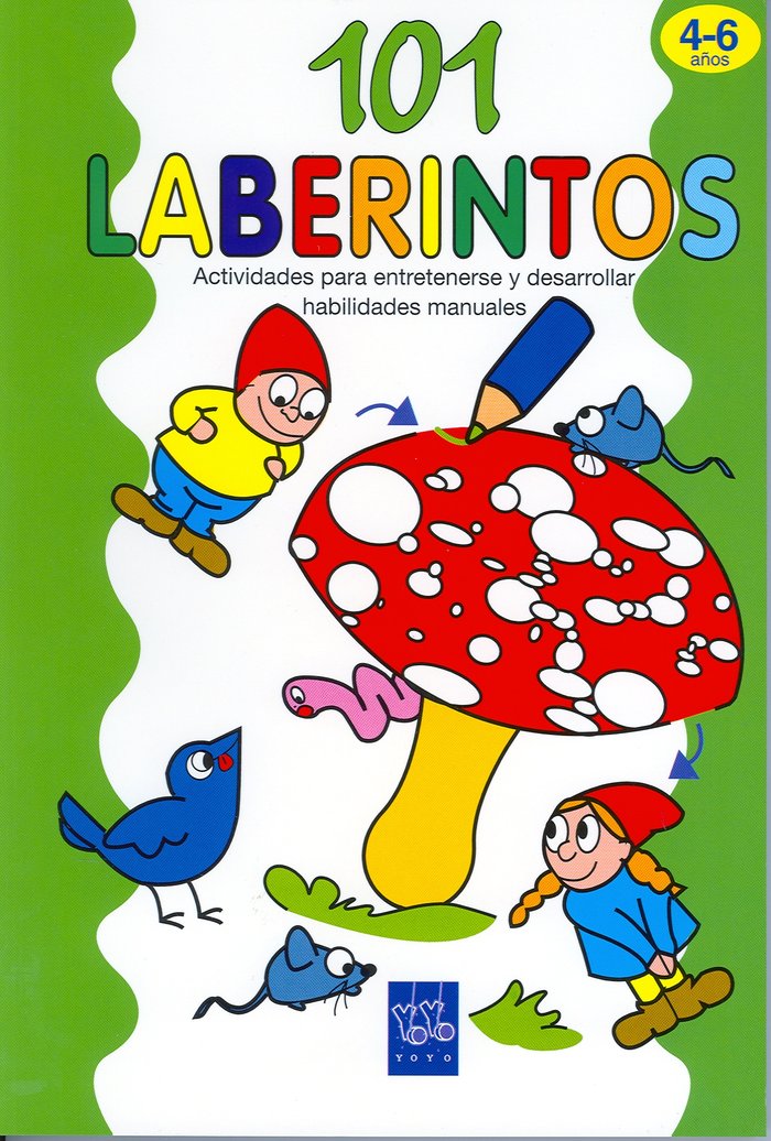 101 laberintos, de YOYO | portada del libro