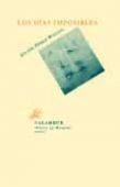 Los días imposibles, de Pérez Walias | portada del libro