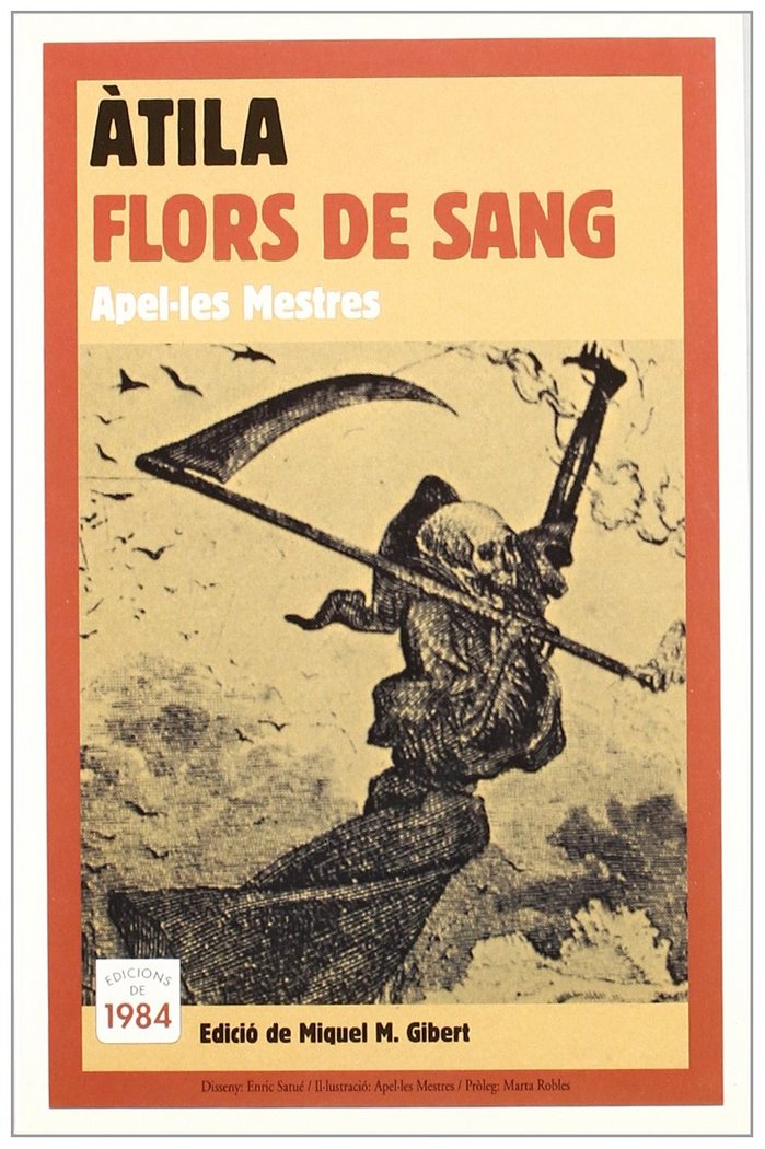Àtila / Flors de sang, de Mestres, Apel·les | portada del libro
