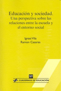Educación y sociedad, de Casares | portada del libro