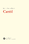 Cantil, de Martínez Sarrión, Juan Antonio | portada del libro
