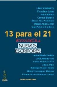 13 PARA EL 21. ANTOLOGIA DE NUEVOS ESCRITORES, de Francisco Legaz#Strawberry | portada del libro