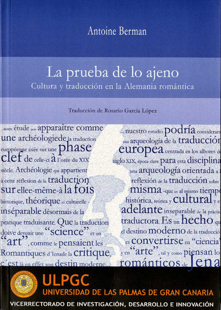La prueba de lo ajeno, de Berman | portada del libro