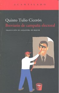Breviario de campaña electoral, de Cicerón, Quinto Tulio | portada del libro