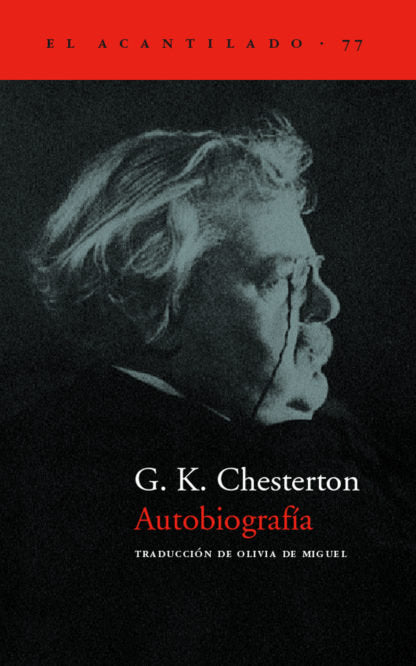 Autobiografía, de Chesterton, G.K. | portada del libro