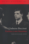 Estética y arte futuristas, de Boccioni, Umberto | portada del libro