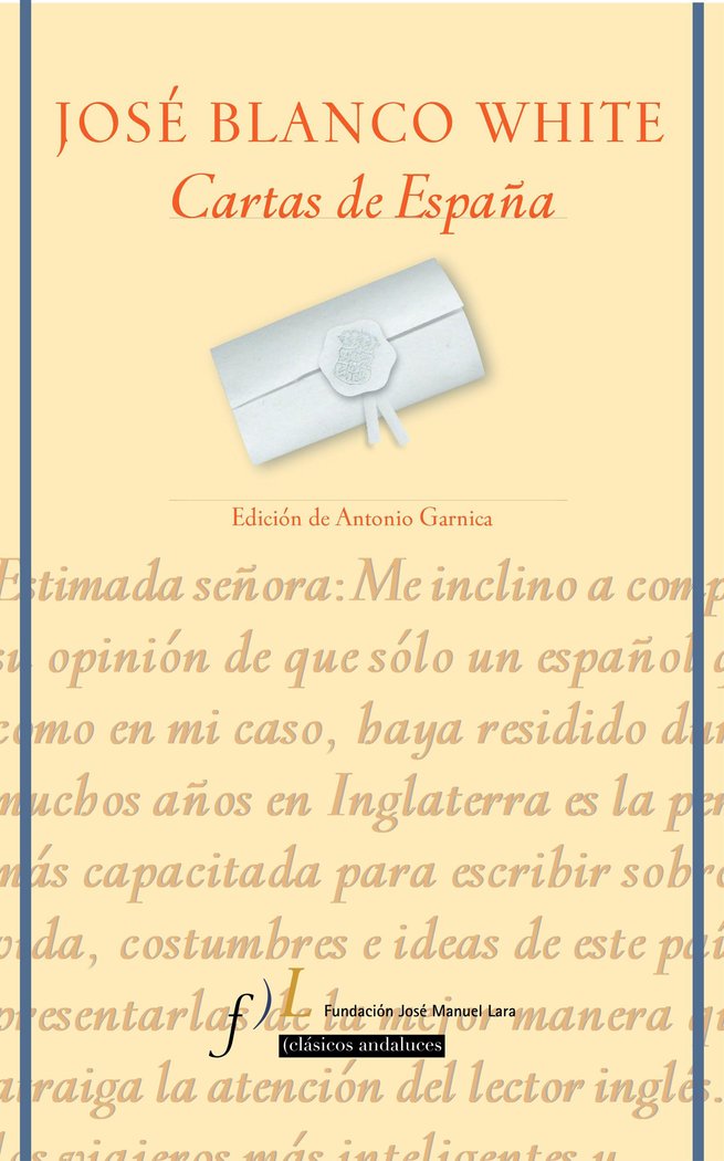 Cartas de España, de Blanco White, José María | portada del libro