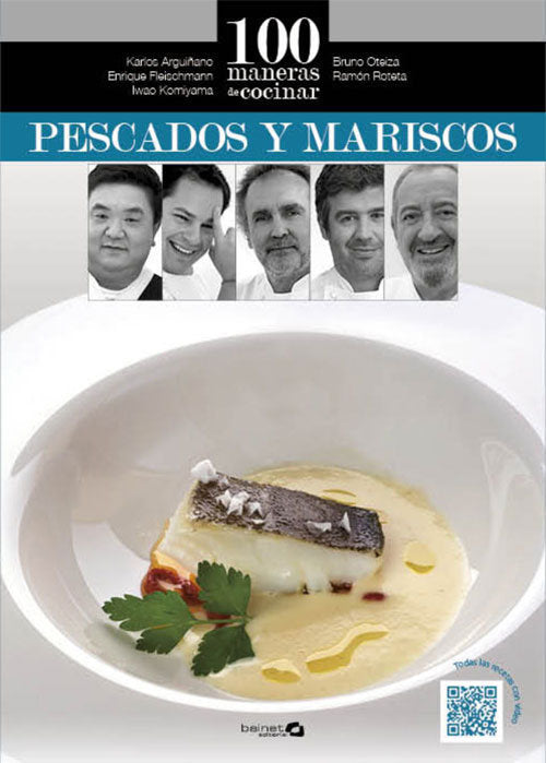100 maneras de cocinar pescados y mariscos, de Arguiñano, Karlos | portada del libro