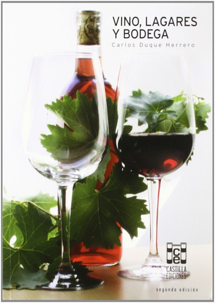 Vino, lagares y bodega, de Duque Herrero | portada del libro